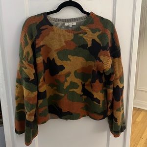 Madewell Camo Sweater